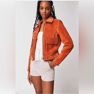 Free People x Muubaa Wilde Bomber Jacket Size 4. $498. H